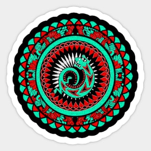 Lizard Mandala Sticker